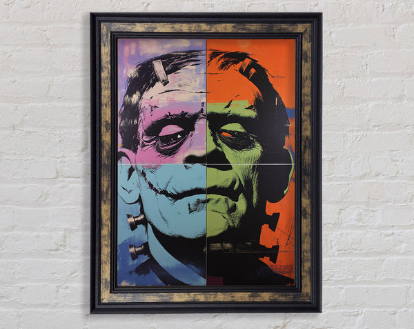 The Monster Framed Print