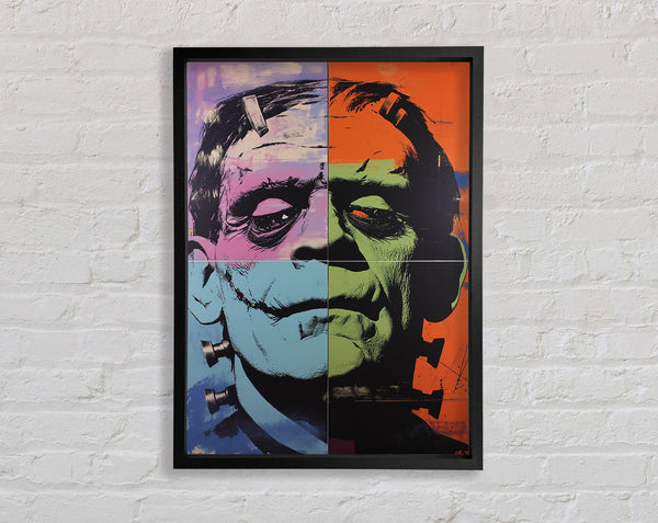 The Monster Framed Print