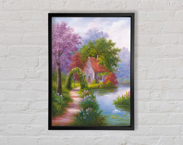The Surreal Cootage Framed Print