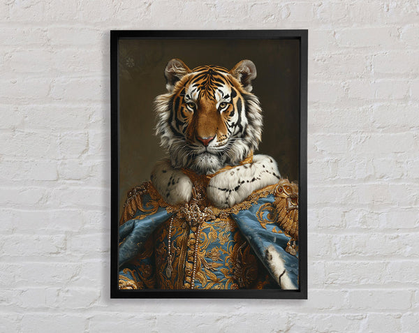 Tiger Royalty Framed Print