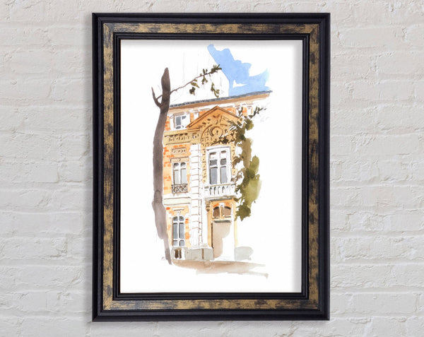 Townhouse Framed Print