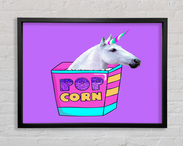 Uni Corn Framed Print