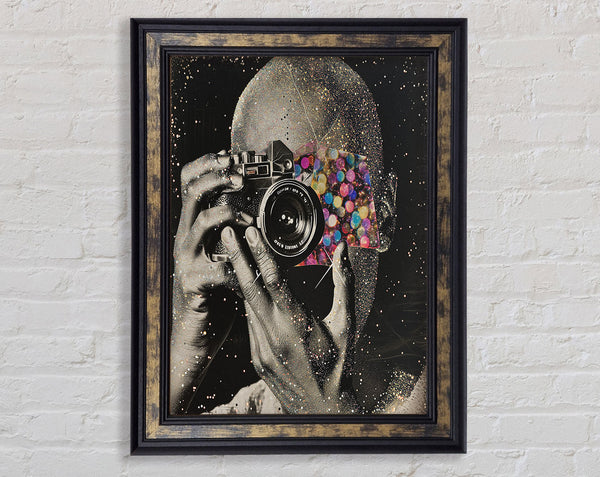Universe Camera Framed Print