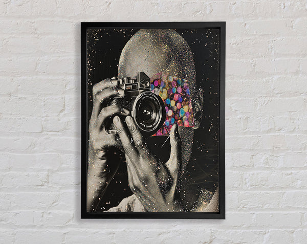 Universe Camera Framed Print
