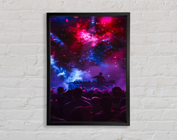 Universe Dj Framed Print