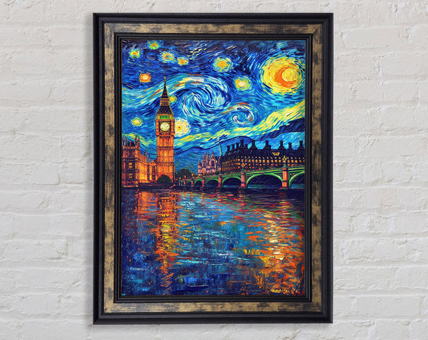 Van Gogh London Framed Print
