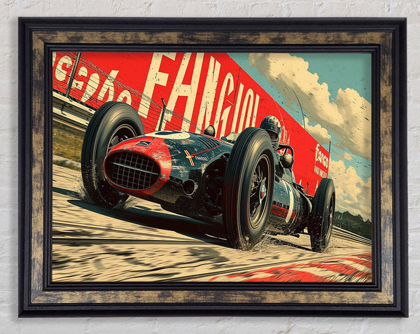 Vintage Racer (1) Framed Print