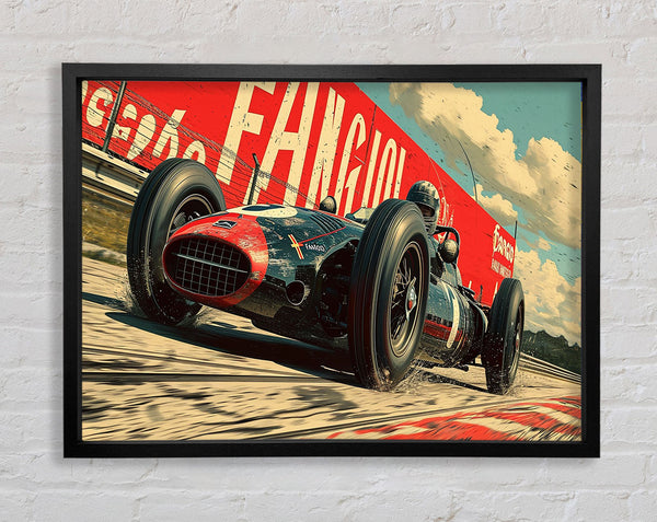Vintage Racer (1) Framed Print