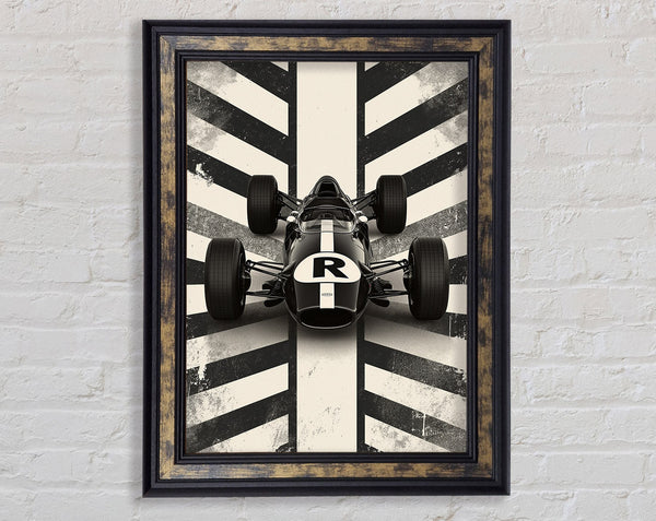 Vintage Racer (2) Framed Print