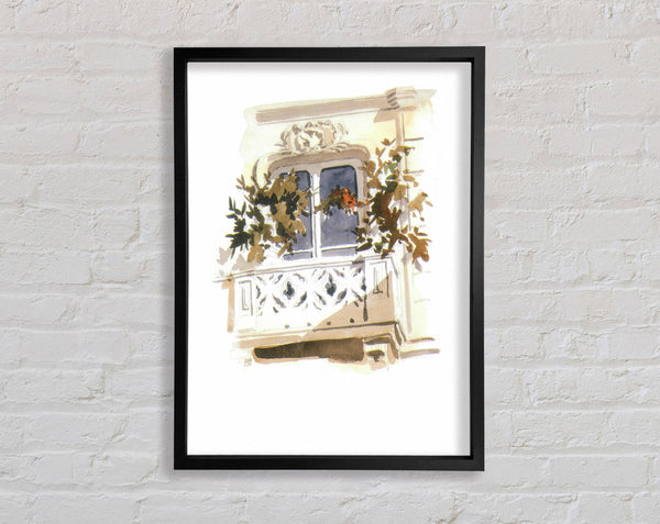 Watercolour Framed Print