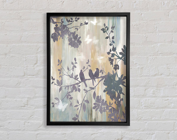 Watercolour Birds Framed Print