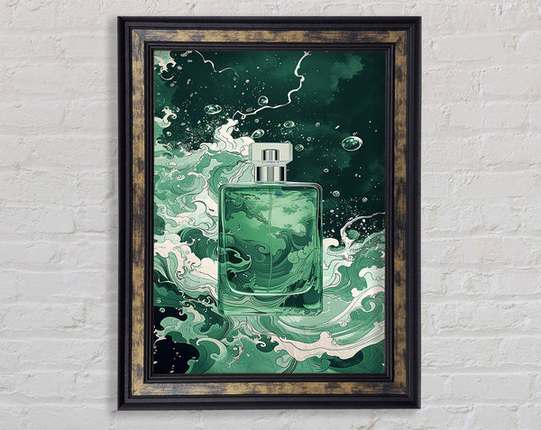 Waves Of Perfume Framed Print