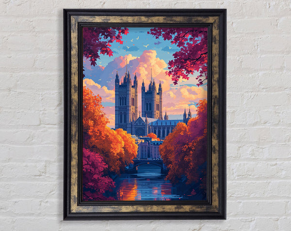 Westminster Beauty Framed Print