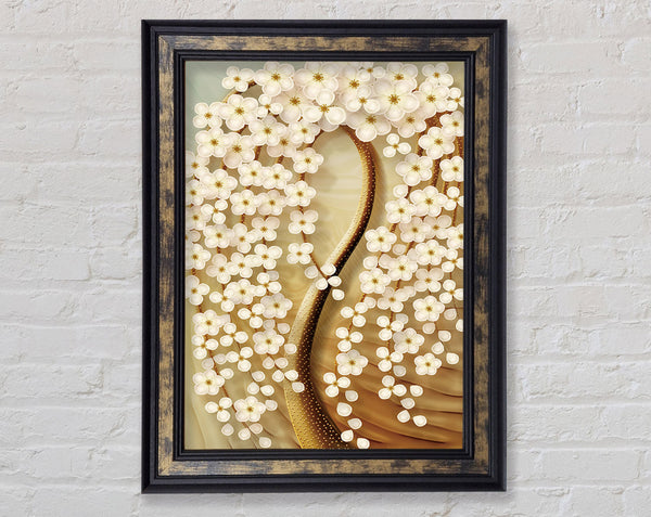 Walnut Blossom Framed Print