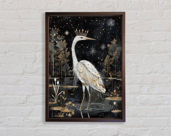 Walnut Eyegrit Framed Print