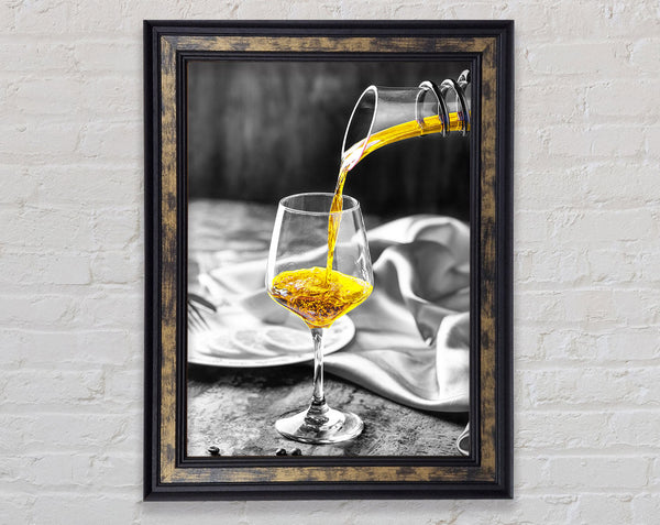 Wine Time Framed Print