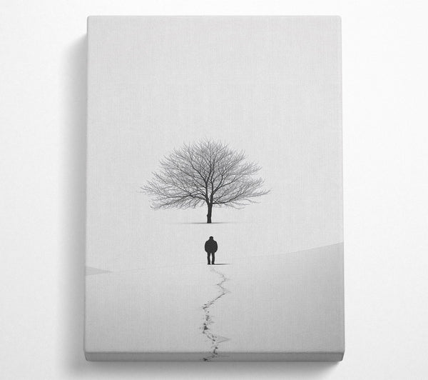 A Canvas Print of Winter Tree Canvas Art