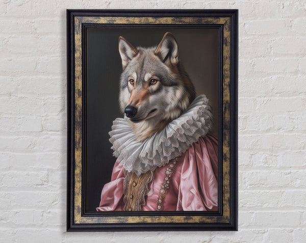 Wolf In Fine Clothes Framed Print