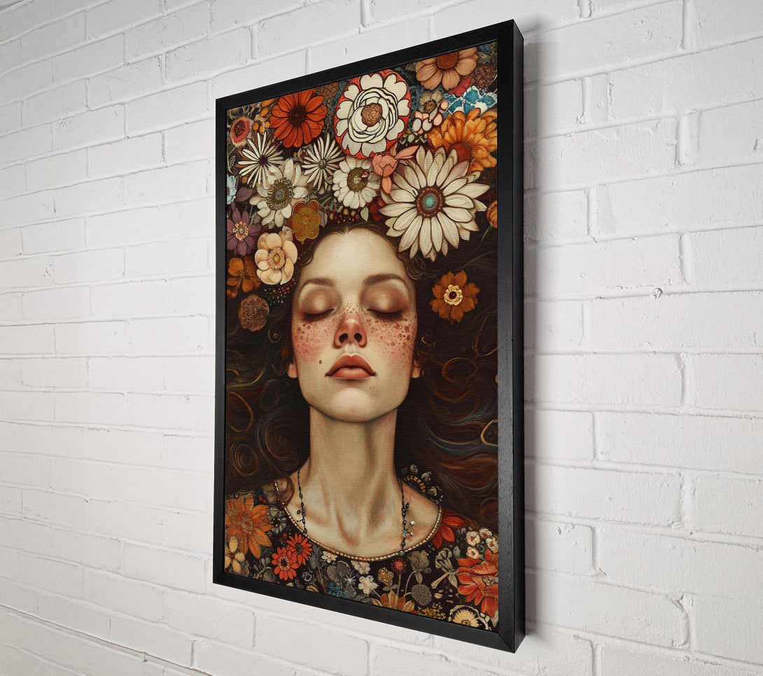  A Canvas Print of Flower Maiden Canvas Art
