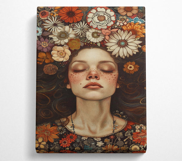  A Canvas Print of Flower Maiden Canvas Art