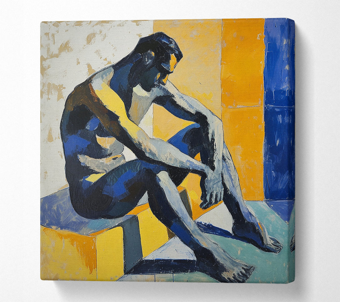  A Canvas Print of Blue Boy Canvas Wall Art