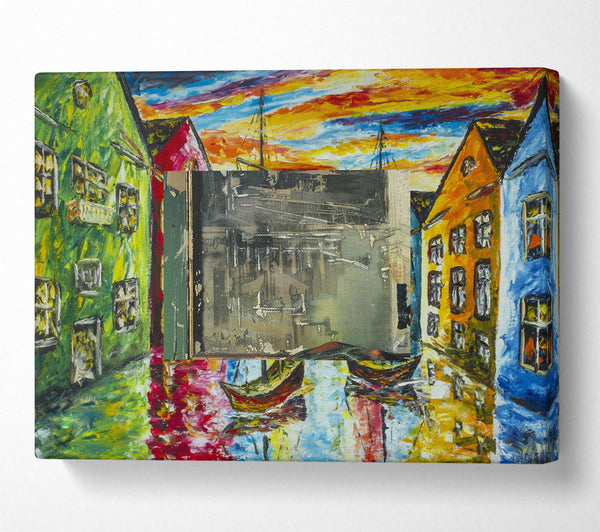  A Canvas Print of The Mirror Canvas Art