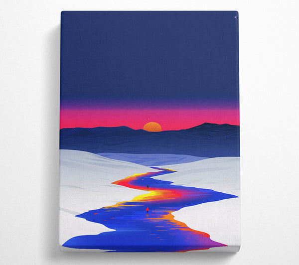  A Canvas Print of The River Of Life Canvas Print
