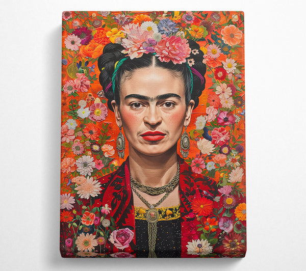  A Canvas Print of Frida'S Garden Canvas Wall Art