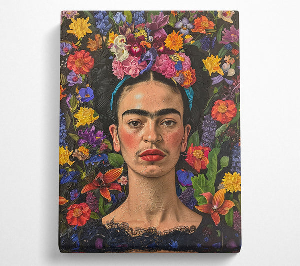  A Canvas Print of Frida'S Garden Canvas Wall Art