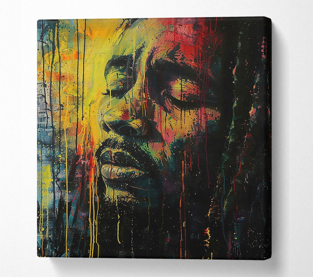 A Canvas Print of A Splash Of Emotions . Canvas Print