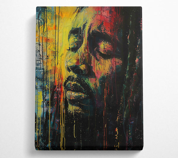  A Canvas Print of A Splash Of Emotions . Canvas Print