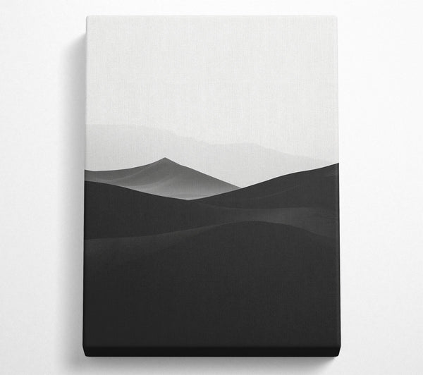  A Canvas Print of Dunes At Dusk Canvas Wall Art