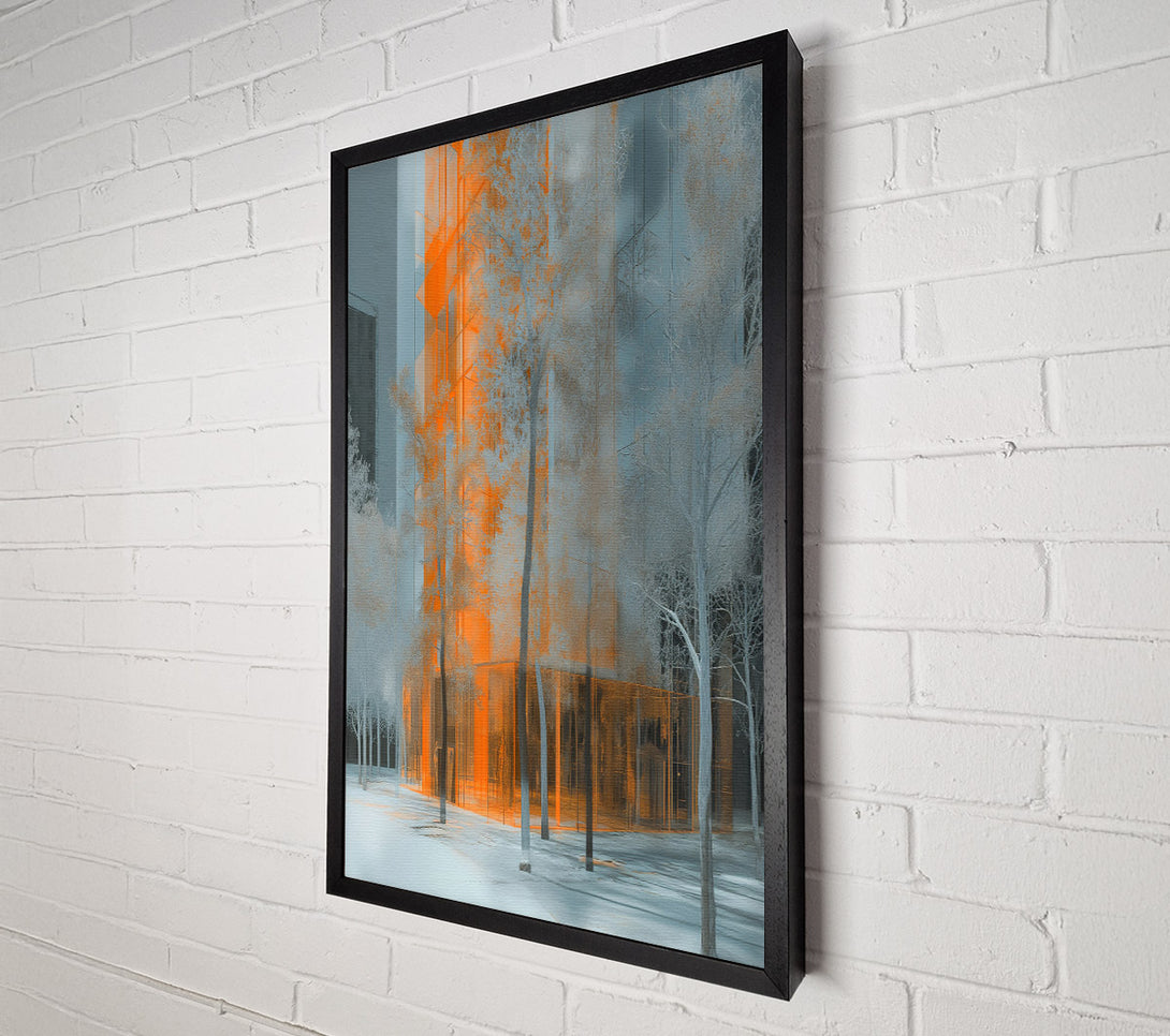  A Canvas Print of Urban Oasis Canvas Wall Art