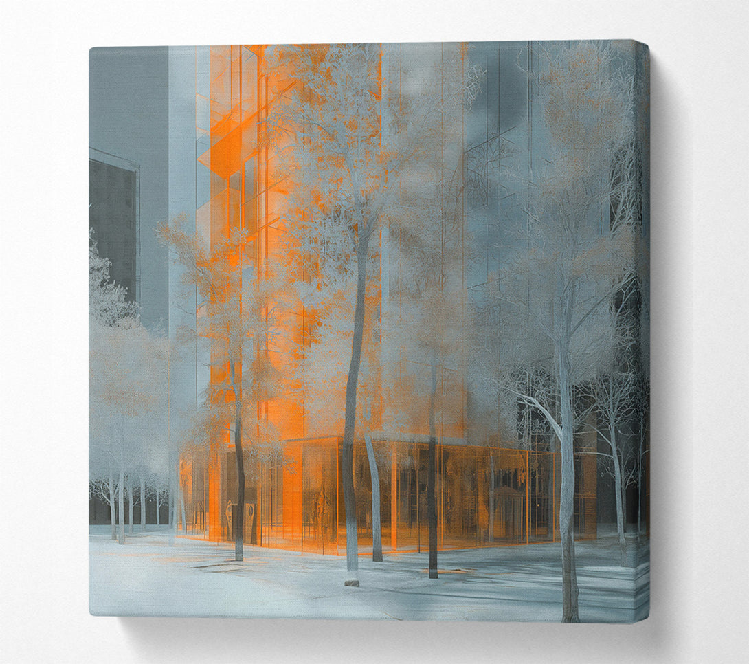  A Canvas Print of Urban Oasis Canvas Wall Art