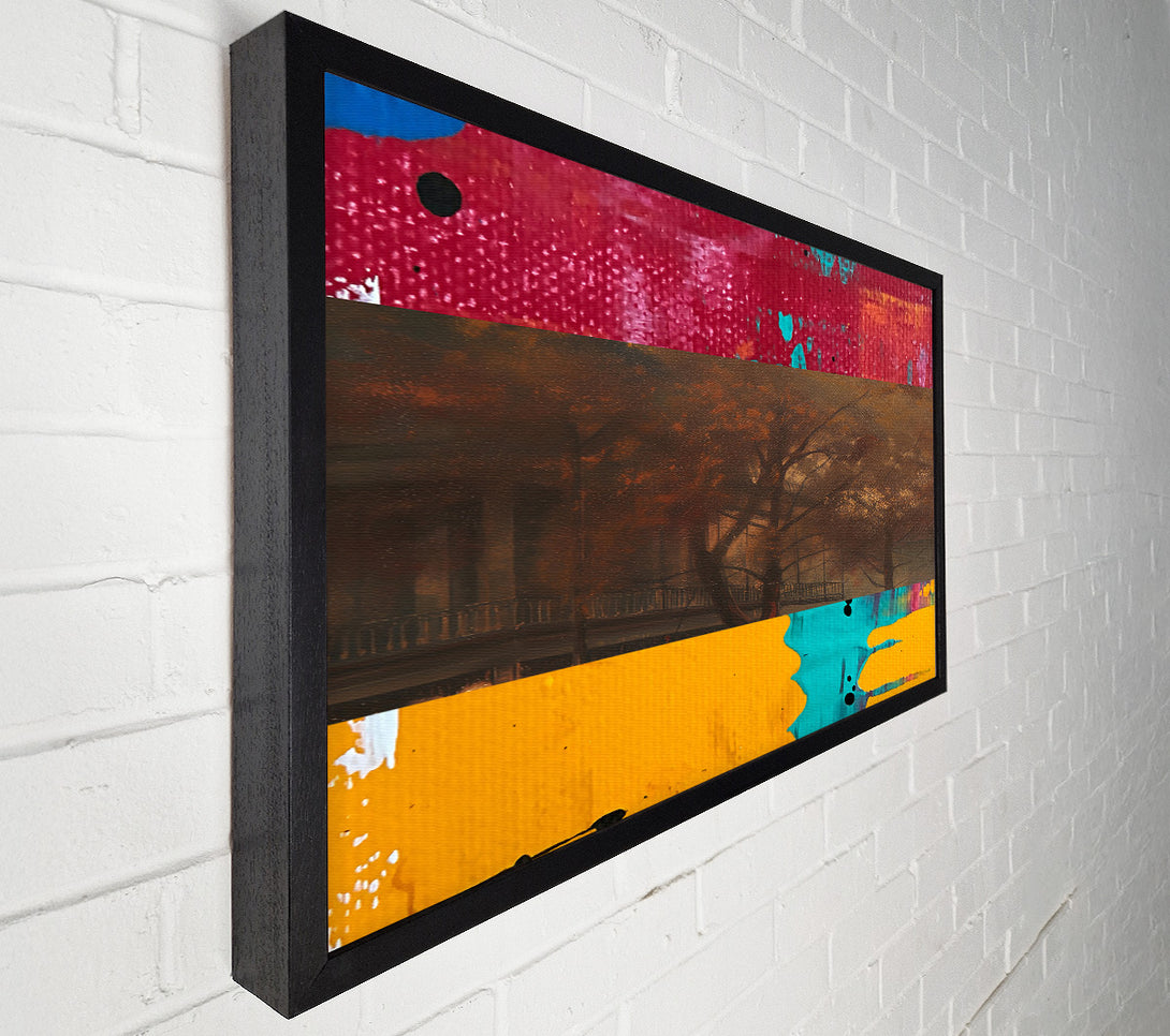  A Canvas Print of Misty Lane Canvas Art