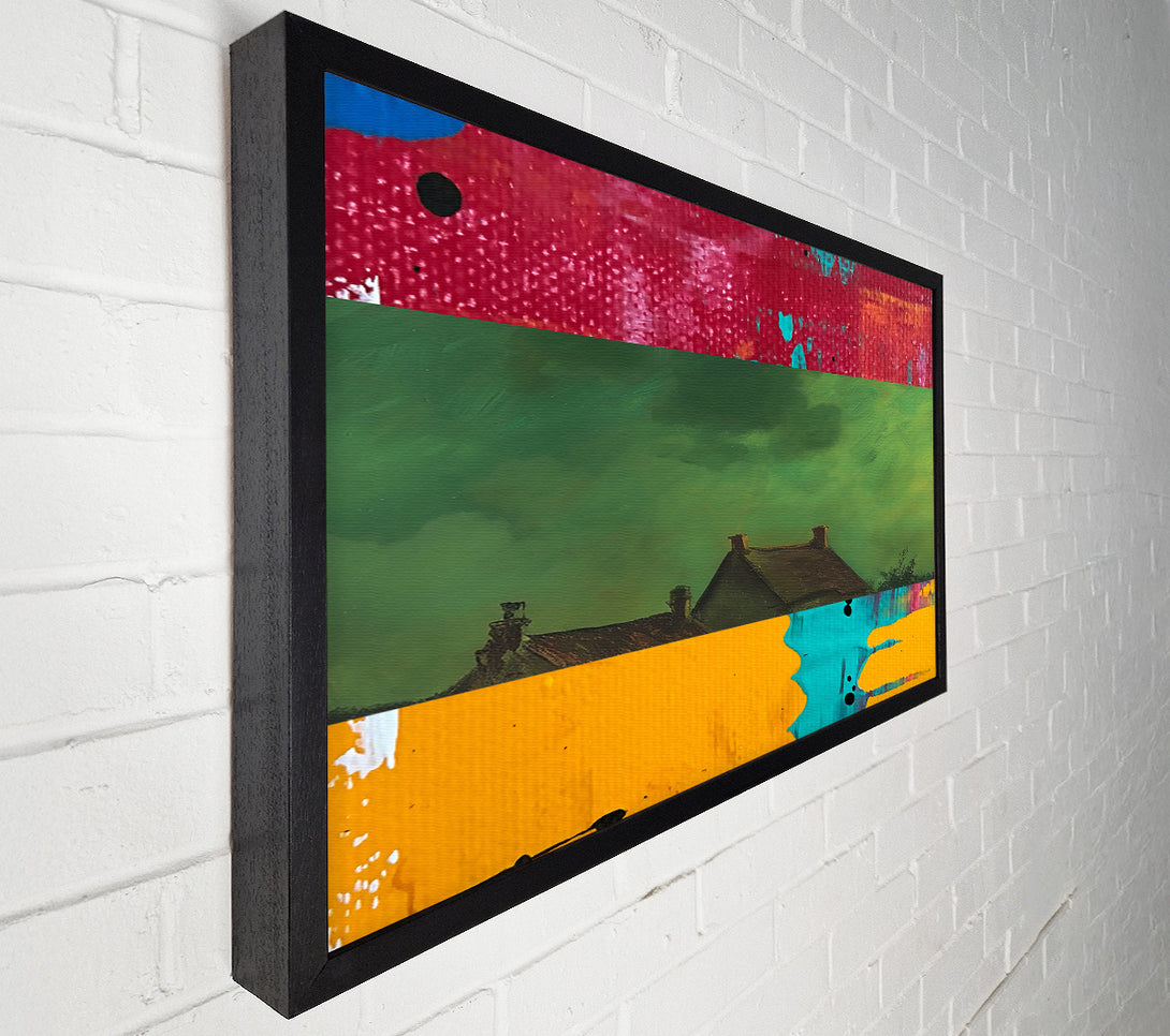  A Canvas Print of The Green Night Canvas Art
