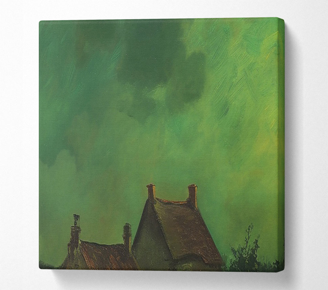  A Canvas Print of The Green Night Canvas Art