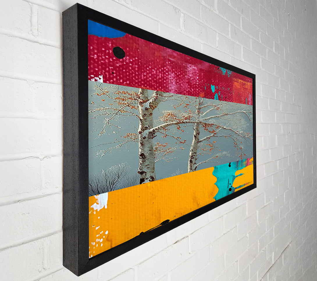  A Canvas Print of The Dance Of The Birches Canvas Print