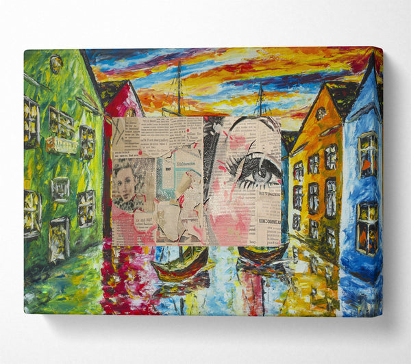  A Canvas Print of Ephemeral Beauty Canvas Art