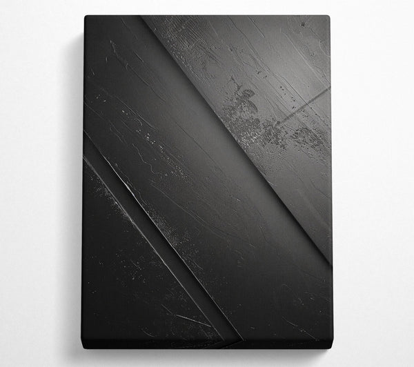  A Canvas Print of Black Ice Canvas Wall Art