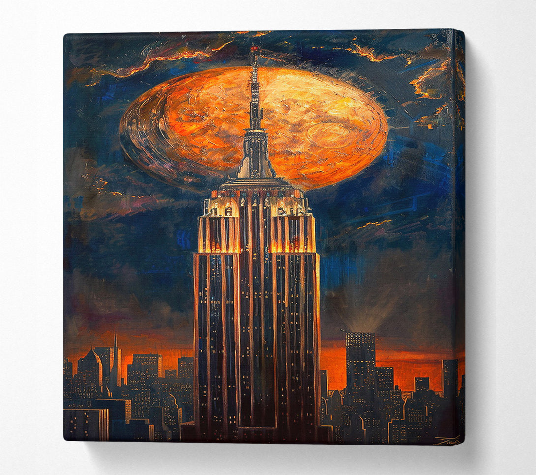  A Canvas Print of Empire Of The Moon Canvas Wall Art