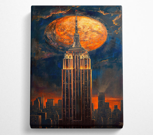  A Canvas Print of Empire Of The Moon Canvas Wall Art