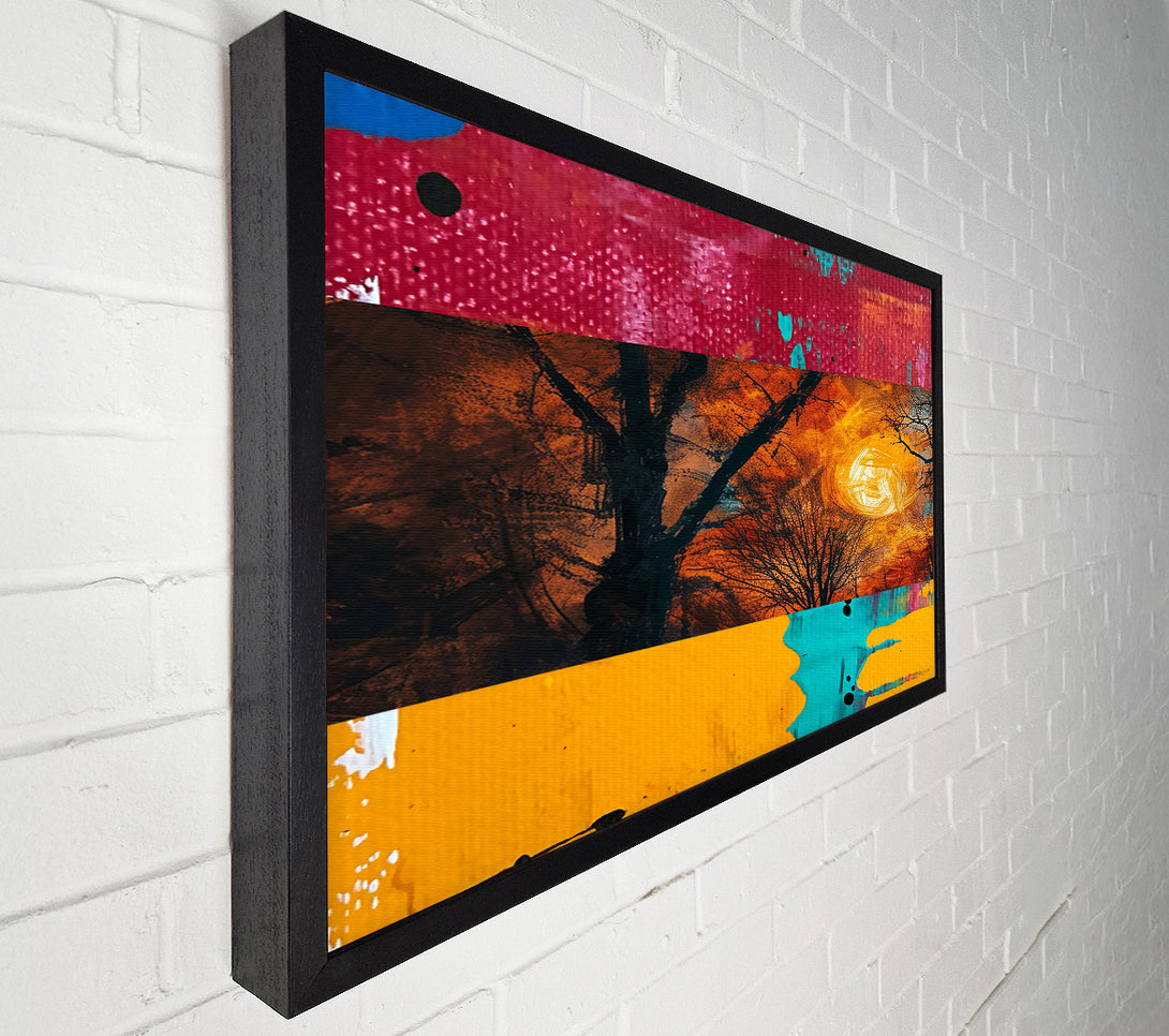  A Canvas Print of Autumn'S Last Stand Canvas Art