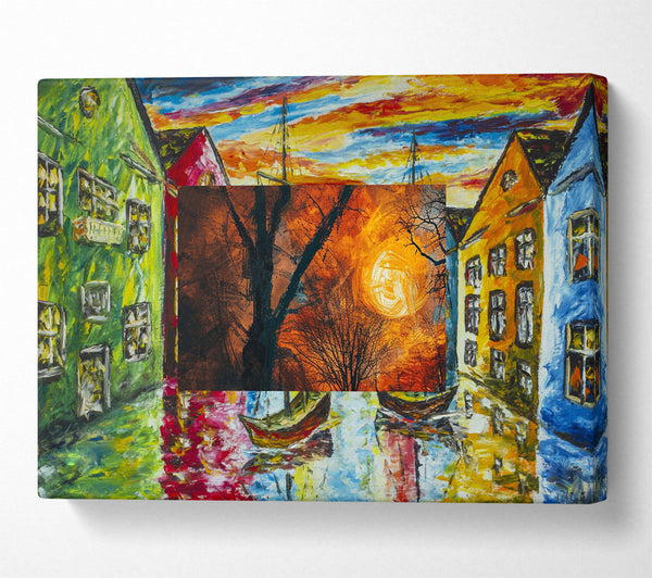  A Canvas Print of Autumn'S Last Stand Canvas Art