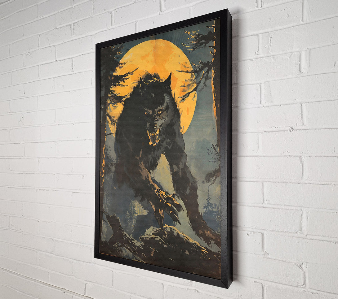  A Canvas Print of Lycanthrope Canvas Print