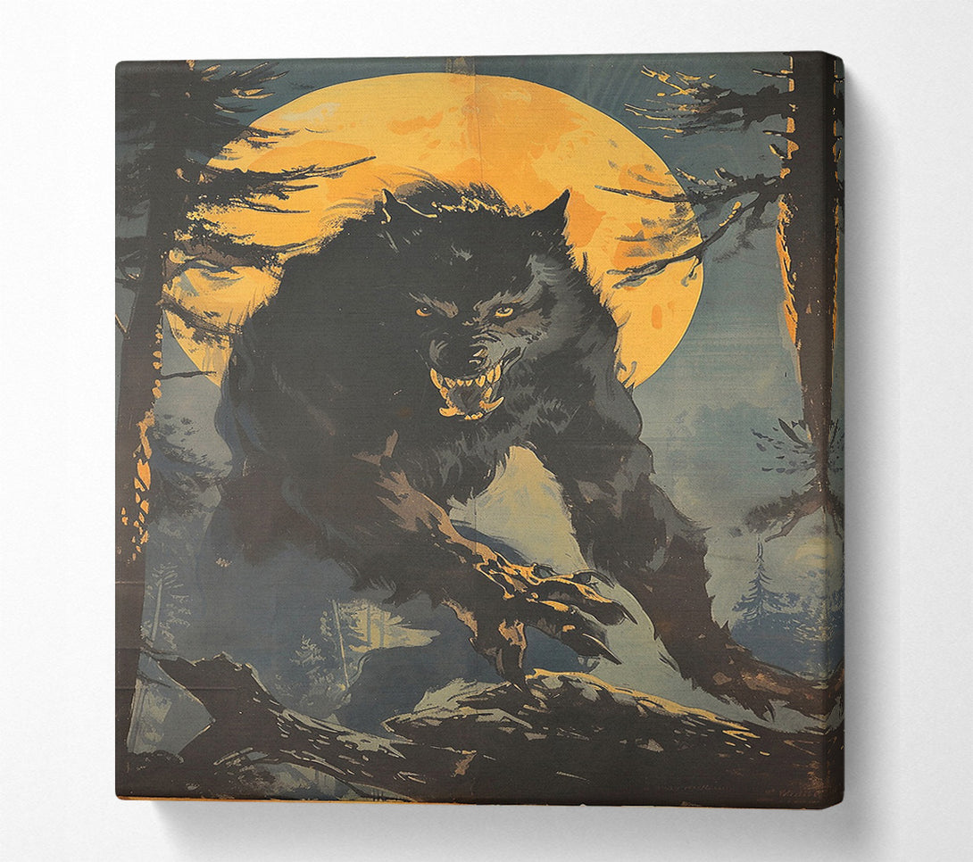  A Canvas Print of Lycanthrope Canvas Print