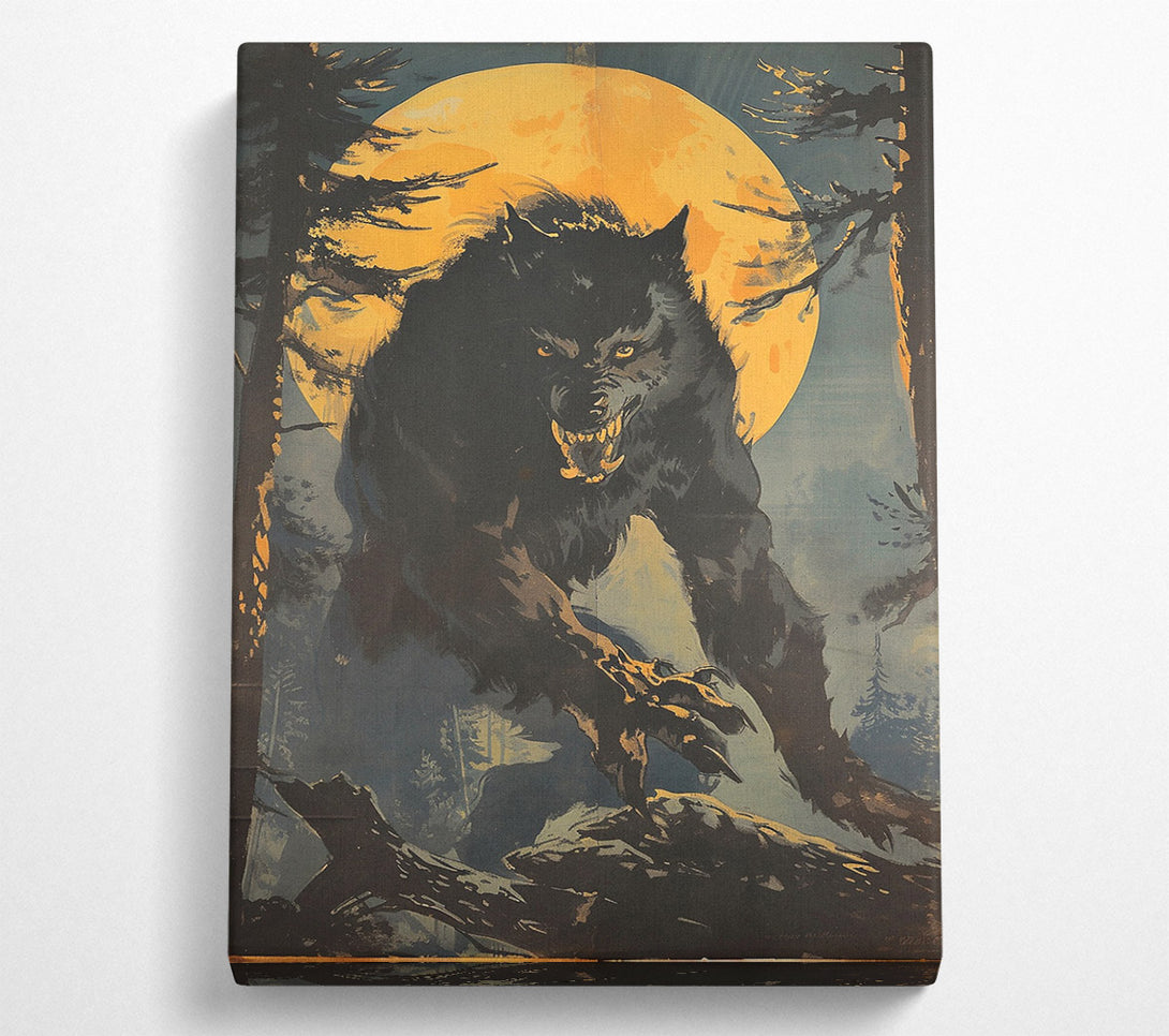  A Canvas Print of Lycanthrope Canvas Print