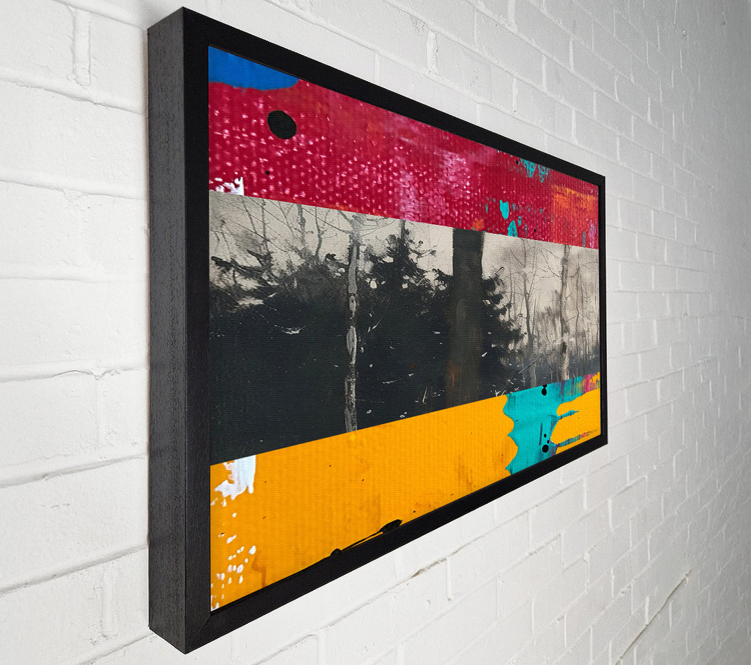  A Canvas Print of How About Winter Forest ? Canvas Print