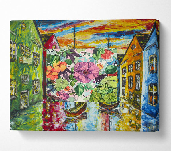  A Canvas Print of Tropical Paradise Canvas Art