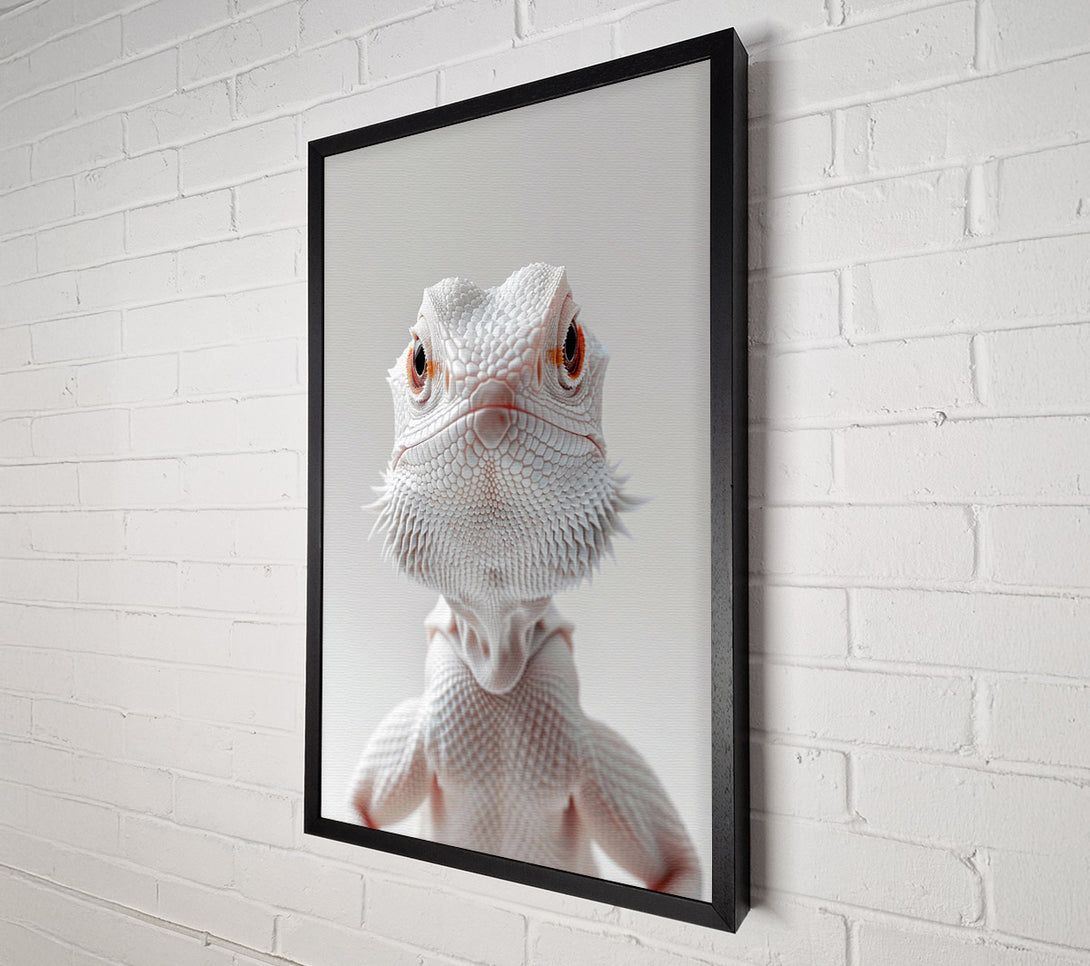  A Canvas Print of The White Dragon Canvas Art